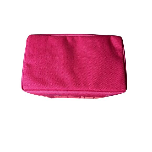 Trader Joe's‎ Mini Insulated Bag Lunch Box Melon Peach Color Zipper NWT - Picture 8 of 9